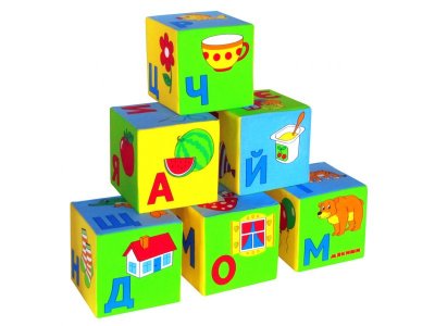 Кубики Мякиши Азбука, 6 шт. 1-00002806_2