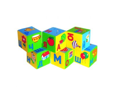 Кубики Мякиши Азбука, 6 шт. 1-00002806_5