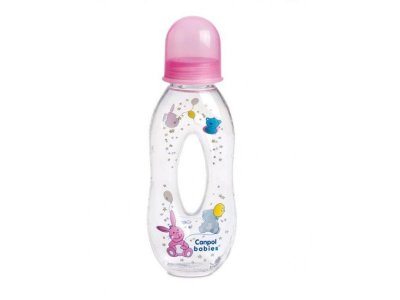 Бутылочка Canpol Babies пластиковая фигурная 250 мл 1-00004385_1