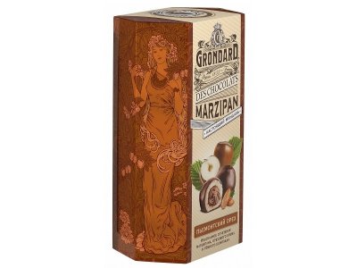 Конфеты Grondard глазированные Пьемонтский орех с ореховой начинкой, 140 г 1-00247343_2
