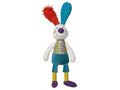 Мягкая игрушка Ebulobo, Кролик Джеф с погремушкой внутри 1-00042899_2