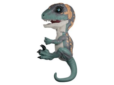 Игрушка интерактивная Fingerlings, Динозавр Фури,темно-зеленый с бежевым 12 см 1-00247674_1