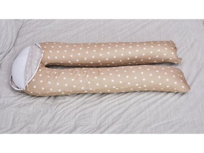 Наволочка Mama Relax для подушки для беременных, U340 Звездочки кофе 1-00247515_2