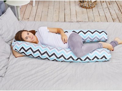 Наволочка Mama Relax для подушки для беременных, U340 Нежные зигзаги 1-00247522_3