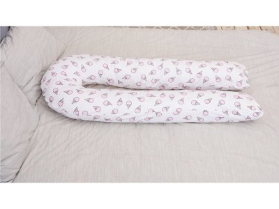 Наволочка Mama Relax для подушки для беременных, U340 Мороженное розовое 1-00247526_1