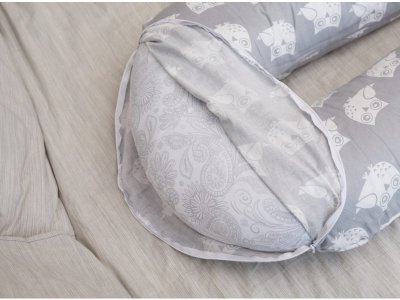 Наволочка Mama Relax для подушки для беременных, U340 Совята 1-00247528_3