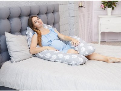 Наволочка Mama Relax для подушки для беременных, U340 Совята 1-00247528_5