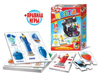 Игра настольная Русский стиль, Умные игры. Цвета 1-00247733_1
