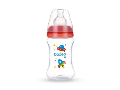 Бутылочка Baboo Space с силиконовой соской 150 мл 0 мес.+ 1-00247745_1