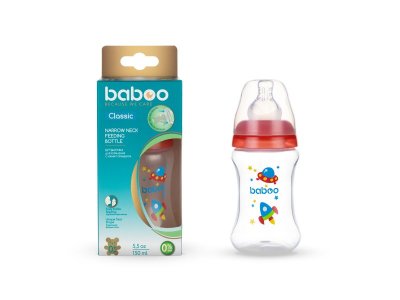 Бутылочка Baboo Space с силиконовой соской 150 мл 0 мес.+ 1-00247745_5