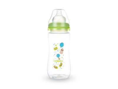 Бутылочка Baboo Baby Shower с силиконовой соской 330 мл 3 мес.+ 1-00247753_1