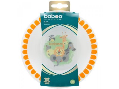 Тарелка Baboo Safari глубокая 6 мес. 1-00247783_2