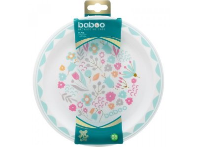 Тарелка Baboo Flora 6 меc+ 1-00247784_2