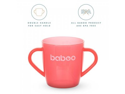 Чашка Baboo с двумя ручками, 200 мл 12 мес.+ 1-00247818_2