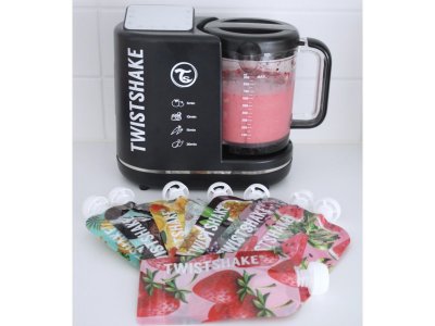 Набор Twistshake Squeeze Bag многоразовых пакетов для детского питания 100 мл, 5 шт. 1-00248083_2