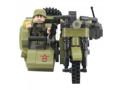 Конструктор Армия России Военный мотоцикл 1-00248219_5