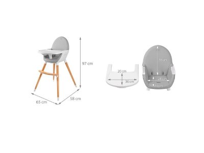 Стульчик для кормления Kinderkraft Fini 1-00248301_10