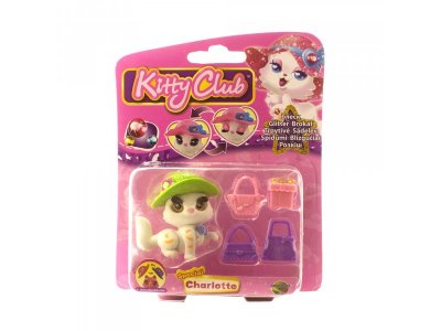 Фигурка Kitty Club, Кошечка с аксессуарами, в блистере 1-00235781_5