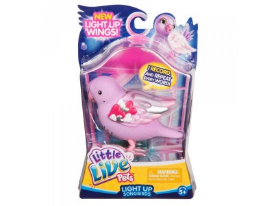 Игрушка Moose, Птичка со светящимися крылышками - Лучик Сердца 1-00235784_2