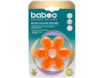 Прорезыватель Baboo для зубов с охлаждением Цветочек 1-00248992_2