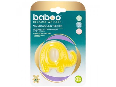 Прорезыватель Baboo для зубов с охлаждением Слоник 1-00248998_2