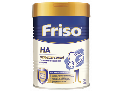 Смесь Friso HA 1 (Фрисолак ГА 1), сухая 0-6 мес. 400 г 1-00011301_1