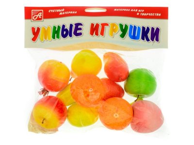 Набор Andante, Счетный материал Фрукты большие. Ассорти 12 эл. 1-00249417_4