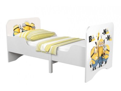 Кровать Polini kids детская выдвижная, Fun 3200 Миньоны 1-00250181_3