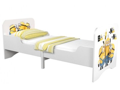 Кровать Polini kids детская выдвижная, Fun 3200 Миньоны 1-00250181_4