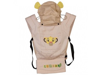 Рюкзак-кенгуру Polini kids, Disney baby Король Лев , с вышивкой 1-00250231_1