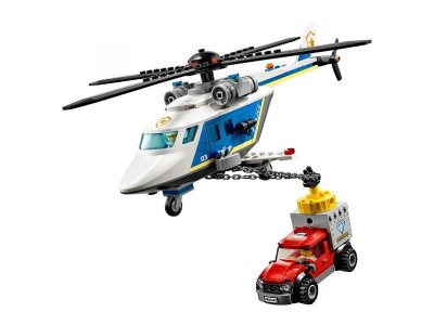 Конструктор Lego City, Погоня на полицейском вертолёте 1-00248573_18