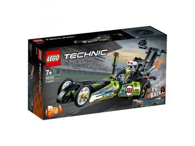 Конструктор Lego Technic, Драгстер 1-00248585_10