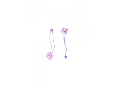 Резинки для волос Mary Poppins, Весенние цветы, пластик 2 шт. 1-00206525_4