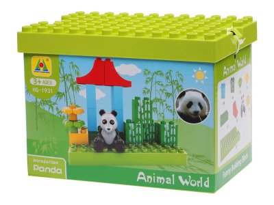 Конструктор Hongyuansheng toys Animal World, Панда 1-00247997_3