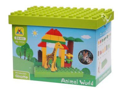 Конструктор Hongyuansheng toys Animal World, Жираф 1-00247999_3
