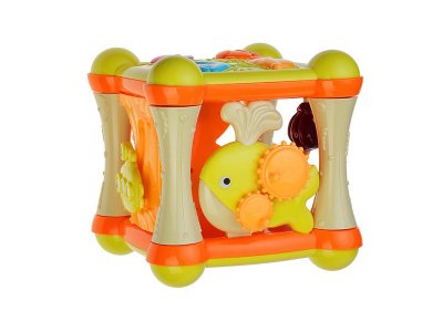Игрушка развивающая S+S Toys, Bambini Куб музыкальный с проектором, светящимися элементами 1-00218682_11