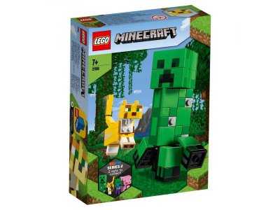 Конструктор Lego Minecraft, Большие фигурки Крипер и Оцелот 1-00250574_2