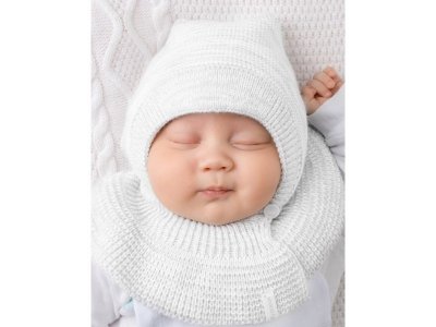 Шапка Журавлик, Капор Крошка-2 1-00250845_1