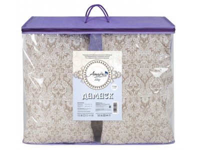 Подушка для беременных AmaroBaby U-образная 340*35 см, бязь 1-00251231_2