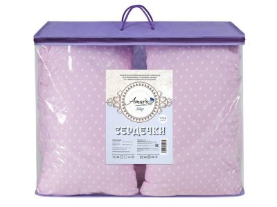 Подушка для беременных AmaroBaby U-образная 340*35 см, бязь 1-00251237_2