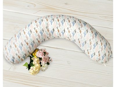 Подушка для беременных AmaroBaby 170*25 см, бязь 1-00251338_1