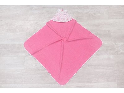 Полотенце детское с уголком AmaroBaby Cute Love 90*90 см 1-00251405_4