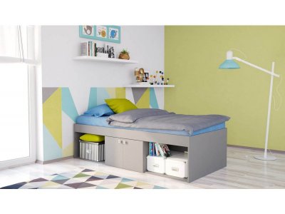Кровать детская Polini kids Simple 3000 Н с нишами 1-00251714_3