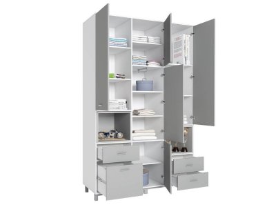 Шкаф трехсекционный Polini kids Mirum 2335 1-00251724_2