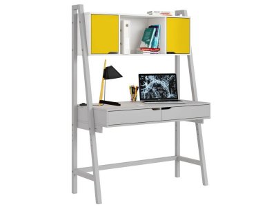 Стол письменный Polini kids Mirum 1446 высокий с полкой 1-00251733_1