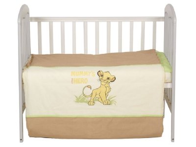Комплект постельного белья Polini kids, Disney baby Король лев 1-00250217_1