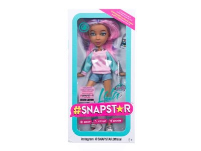 Кукла 1 Toy SnapStar Lola с аксессуарами, подставкой и зелёным экраном 23 см 1-00252609_2