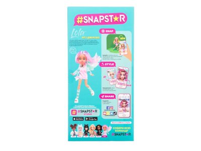 Кукла 1 Toy SnapStar Lola с аксессуарами, подставкой и зелёным экраном 23 см 1-00252609_4