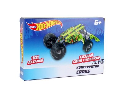 Конструктор 1 Toy Hot Wheels, Cross 101 деталь 1-00252634_2