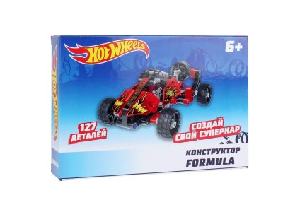 Конструктор 1 Toy Hot Wheels, Formula 127 деталей 1-00252635_2
